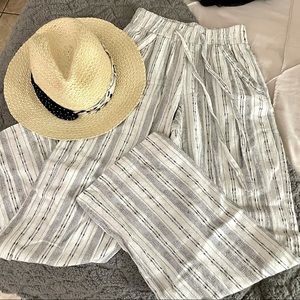 SIENNA SKY linen beach pants